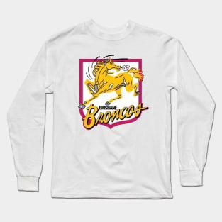 Run Fast My Broncos Long Sleeve T-Shirt